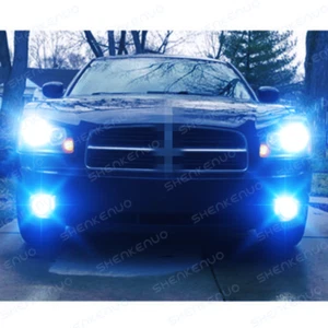 For Dodge Charger 2006 2007 - 2009 6x 8000K LED Headlights Hi/Lo + Fog Lights - Bild 1 von 9