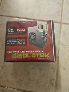 Diablotek DA Series 500 Watt ATX Power Supply PSDA 500 - Picture 1 of 2