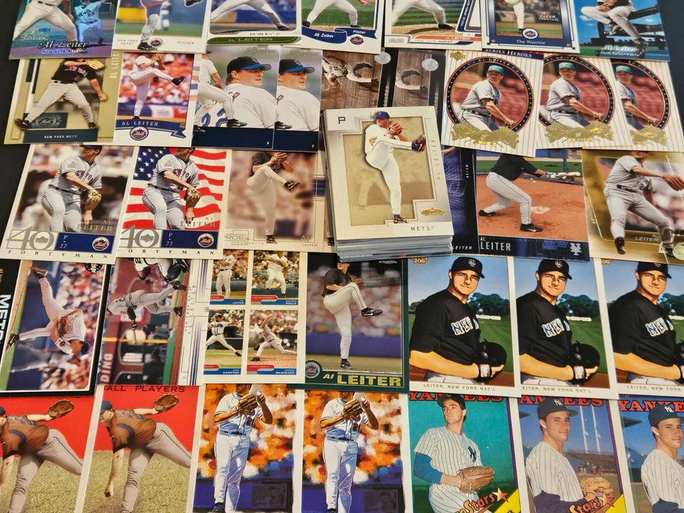 AL LEITER YOU PICK  HUGE LOT ALL AL,S ROOKIES HARD TO FIND CARDS N.Y.  YANKEES - Image 1 of 1