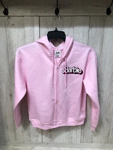 Barbie The Movie Cute Hoodie Sweatshirt Children's Pink Small 3-5 Girl Pullover - Picture 1 of 9