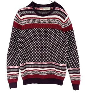 Levi's Ostrich & Co Men's 30% Wool Slim Fit Crew Neck Sweater SIZE S - Picture 1 of 9