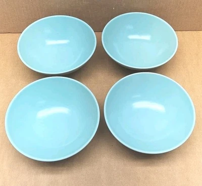Lot of 4 IKEA of Sweden Fargrik Sea Foam Green Coupe Cereal Bowls 15199 - Image 1 of 4