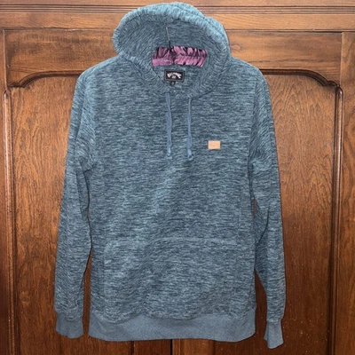 Billabong Hombre Talla Grande Verde Mármol Manga Larga Jersey Sudadera con Capucha Foto 1 de 4