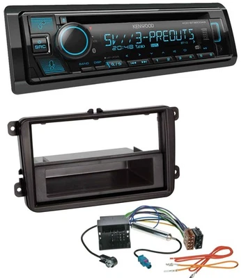 Kenwood Bluetooth USB CD MP3 DAB Autoradio für VW Sharan ab 10 Tiguan ab 07 Tour - Bild 1 von 4