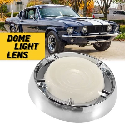 Cubierta de luz domo superior lente transparente interior compatible con Ford Comet Falcon 1961-65 Foto 1 de 4