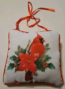 Kardinal Plüsch Türhänger/Kardinal Poinsetta - Bild 1 von 2