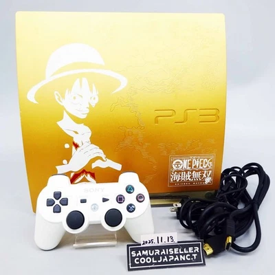Consola Sony PS3 One Piece Kaizoku Musou CEJH-10021 Gold Edition 320 GB usada Foto 1 de 4