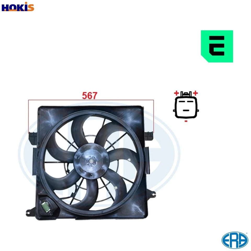 FAN ENGINE COOLING 352149 FOR HYUNDAI KIA D4HA 2.0L 4cyl ix35D4HA 2.0L 4cyl - Image 1 of 4