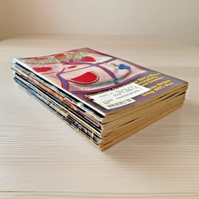 The Workbasket ~ 1982 to 1984  ~ Lot of 9 ~ Home Arts Magazine - Imagem 1 de 2