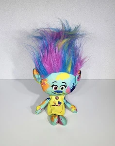 DreamWorks Trolls Plüschtier Harper Troll Regenbogenfarben Haarmaler Batik 10 Zoll - Bild 1 von 6