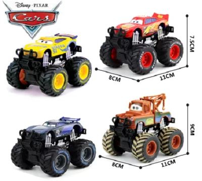 Disney Pixar Cars Toy Red Lightning McQueen Metal Mode Monster Truck Boys Gift