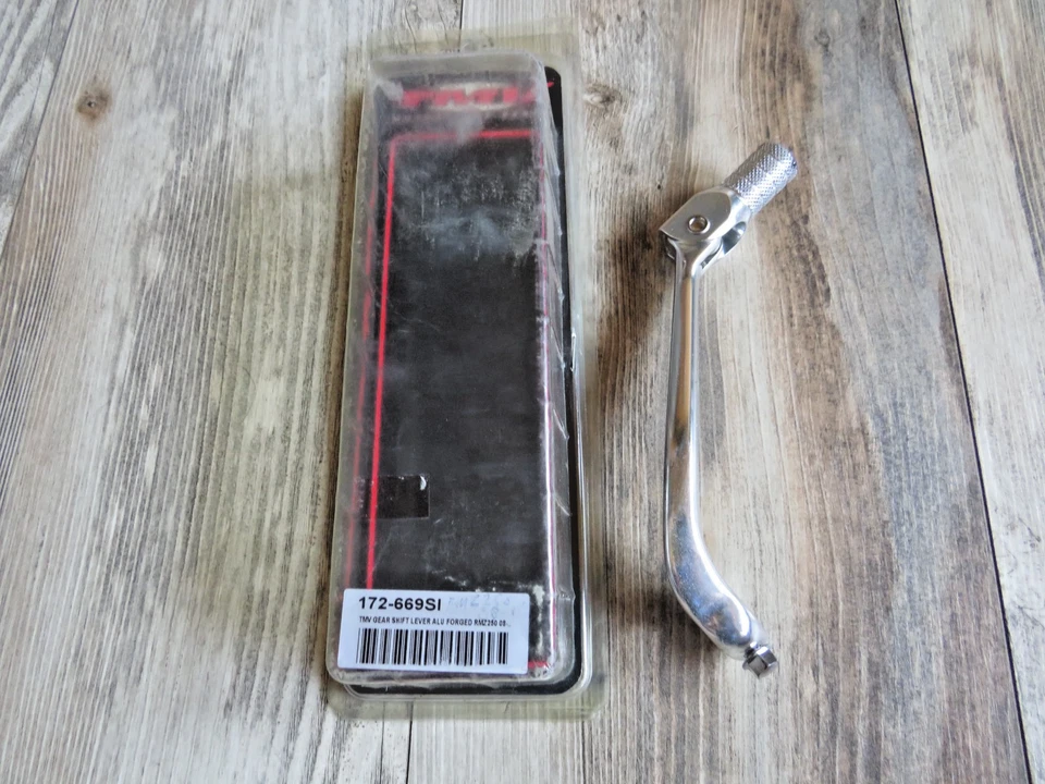 NEW TMV SHIFT LEVER RMZ250 RMZ 250 08-18 SILVER TMV 172669SI For Suzuki OM28 - Изображение 1 из 4