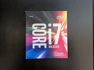 Intel Core i7-6800K 3.4GHz 6-Core LGA 2011 15MB Desktop CPU Proces FREE SHIPPING - Image 1 of 4
