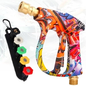 Graffiti Design Wasserpistole Reinigungsmaschine Autowäsche Wasserpistole Düse - Bild 1 von 12