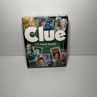 Hasbro Clue: Mystery Beyond The Mansion - 2007 Card Game New Sealed Box  - Image 1 of 2
