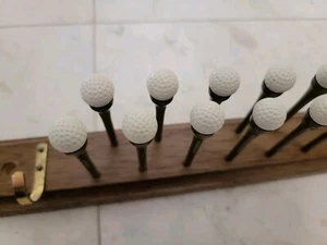 Camiseta de golf vintage 1989 y corbata de pelotas de golf y cinturón soporte de madera - Imagen 1 de 5