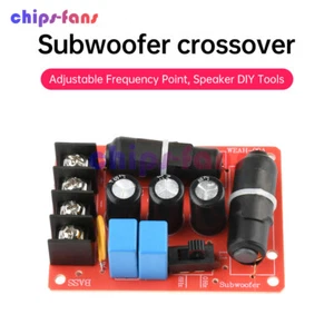 Altoparlante 200W Alta Potenza Divisore Frequenza Subwoofer 2 Vie Audio Crossover Fai da Te - Foto 1 di 15