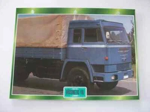 STECKERKARTE LKW TRÄGER BUSSING BS 16 L 1969 - Bild 1 von 1