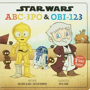 Star Wars ABC-3PO & OBI-123 By C. Glass & C. Kennedy Edutainment Hardcover - Foto 1 di 2