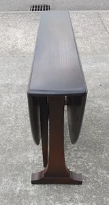 VINTAGE ERCOL BLUE LABEL DARK EXTENDING DROP LEAF TABLE DELIVERY AVAILABLE - Picture 1 of 5
