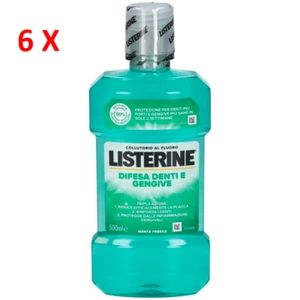 6PZ LISTERINE - DIFESA DENTI E GENGIVE da 500ml - Foto 1 di 1