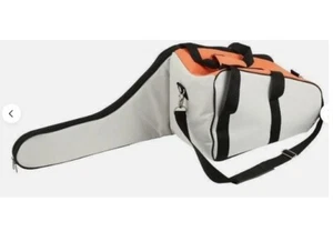 CHAIN SAW CARRY BAG HEAVY DUTY CHAINSAW PROTECTIVE COVER HOLDALL CASE PETROL - Picture 1 of 4