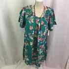 Peyton & Parker Mommy & Me Blouse Tamarind Floral Large Maternity