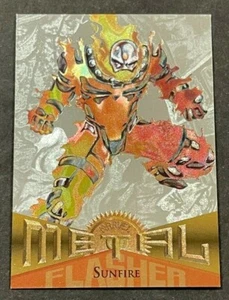 1995 MARVEL METAL SUNFIRE LIMITED EDITION INSERT #8 NRMT-MINT RANGE - Imagen 1 de 2