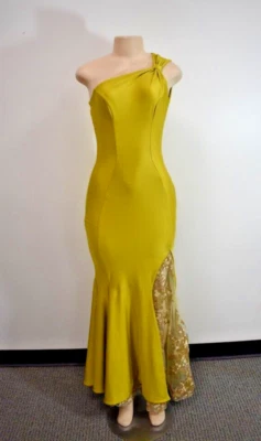 Walter Mendez Atelier FUEGO Gown Designer Dress Size Small / 4 US On Sale nt - Image 1 of 4