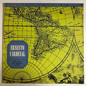 UNAM VOZ VIVA DE AMERICA LATINA -ERNESTO CARDENAL- 1968 MEXICAN LP + BOOKLET - Picture 1 of 6