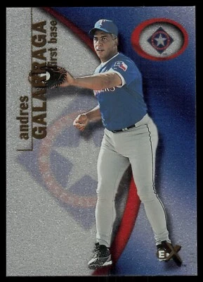 2001 EX - Andres Galarraga #93 Rangers - Image 1 of 2