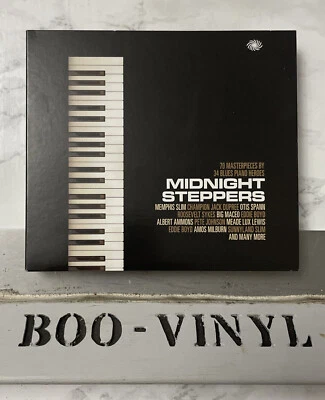 MIDNIGHT STEPPERS The Best of Blues Piano / Boogie 3-CD Set NM CONDITION - Image 1 of 2