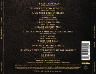 BROOKS & DUNN REBOOT NEW CD
