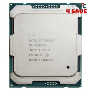 Intel Xeon E5-2695 V4 SR2J1 2.10GHz 45M 18-Core LGA 2011-3 R3 Server CPU 120W - Picture 1 of 2