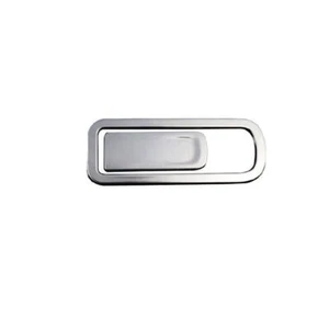 For Benz GLB W247 2020-2022 Silver Steel Co-Pilot Storage Box Handle Cover Trim - Picture 1 of 7
