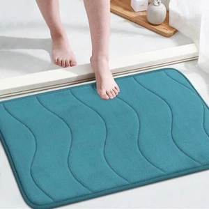 Memory Foam Bath Mat Bath Mats for Bathroom Extra Soft Absorbent Bathroom Rug... - Picture 1 of 7