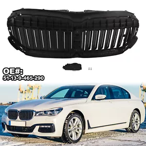 Front Bumper Grille Air Shutter Flap Upper With Motor For BMW 7 Series G11 G12 - Picture 1 of 6