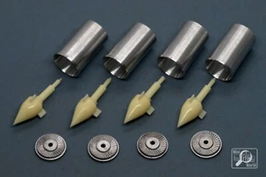 1/72 Mini World 7282 Air intakes for B-58 Hustler "Italeri" - Picture 1 of 5