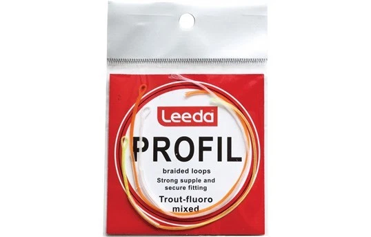 Leeda Profil Braided Loops - Trout-Flouro Mixed - Image 1 of 1