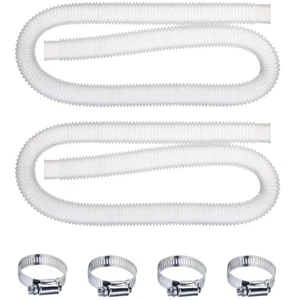 2X für 1-1/4 Zoll Zubehörschlauch oberirdisch Pool Pumpe Ersatz 1,25" - Bild 1 von 3