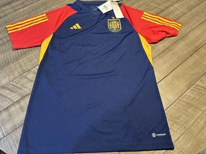 Royal Spanish Football Federation Adidas Men’s Jersey (Medium) Retails For $55 - Picture 1 of 7
