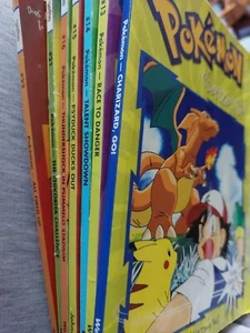 Pokemon 7 book lot by Tracey West Scholastic Paperbacks # 6 13 14 15 16 21 & 22 - Picture 1 of 11