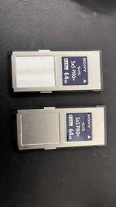 Sony SxS Pro + 64gb Cards - Picture 1 of 2