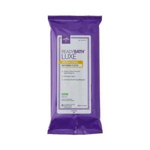 Medline ReadyBath Luxe Antibacterial Bathing Cloths (MSC095100) - Case of 192 - Picture 1 of 2