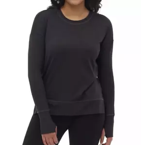 New Bench Ladies’ Long Sleeve Soft Jersey Active Top Large L Dark Gray - Picture 1 of 3