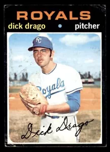 1971 Topps Baseball #752 Dick Drago PR (Filler) - Picture 1 of 2