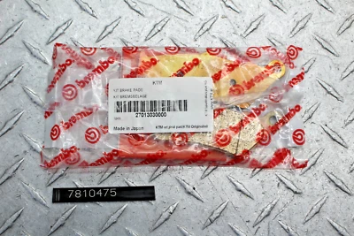 KTM OEM BREMBO 690 ENDURO - КОМПЛЕКТ ПЕРЕДНИХ ТОРМОЗНЫХ КОЛОДОК - TT2802 GG МОДЕЛЬ - #27013030000 - Изображение 1 из 4