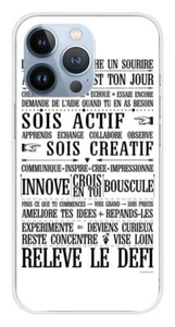 Coque en silicone imprimée compatible Apple iPhone 13 Pro Citation 11 - Imagen 1 de 3