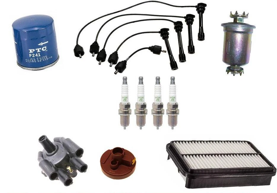 Cables Bujías Tapa Rotor Aire Gasoil Filtros para Toyota Previa 2.4L 91-97 Foto 1 de 4