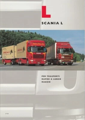 BROCHURE SCANIA L - Per trasporti rapidi a lungo raggio - 09/1997 - Italian - Immagine 1 di 4